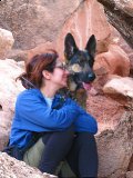 Rene and Wyatt in Capitol Reef National Park