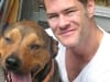 John Bartlett New York Designer and Three Legged Dog Tiny Tim
