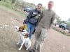 Three Legged Dog Scribble with Pack at Colorado Springs Tripawd Party