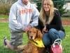 Canine Cancer Hero Lincoln and his pack