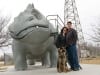 Team Tripawds at Alley Oop Fantasy Land Iraan Texas