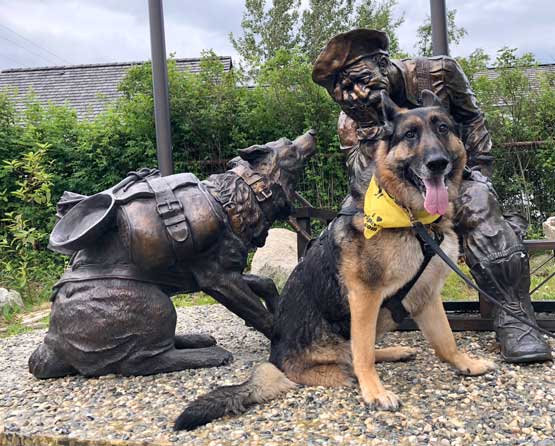 Wyatt visits Skagway, Alaska