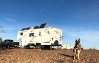 Wyatt at Quarzsite, Arizona