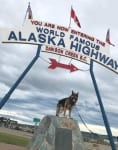 Wyatt makes it to Mile 0 on The Alaska Highway