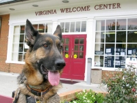 Wyatt at Virgina Welcome Center