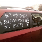 #Tripawds @BlogPaws or Bust!