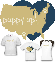 Puppy Up! Apparel and Gifts Help Support Cancer Research