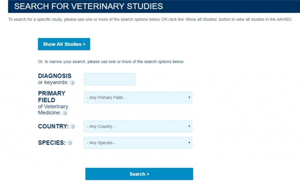 clinical trials for pets