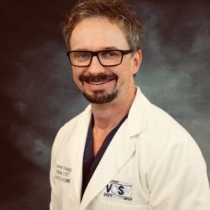 vet pet prosthetic expert Dr. Sherman Canapp