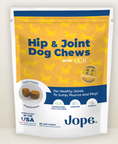 Jope dog supplement for Tripawds