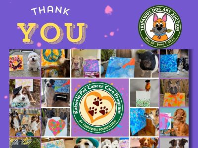 Tripawds Dog Art Auction 2024 results
