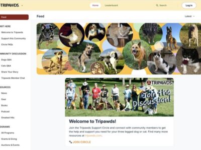 New Tripawds Support Circle is Here