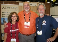 Dr Mike Petty at Tripawds AAHA Booth