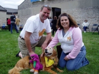 Ginger, Annie and Brian Gabor