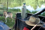 Morning Fishing with Jerry and the Manly Stanley Thermos