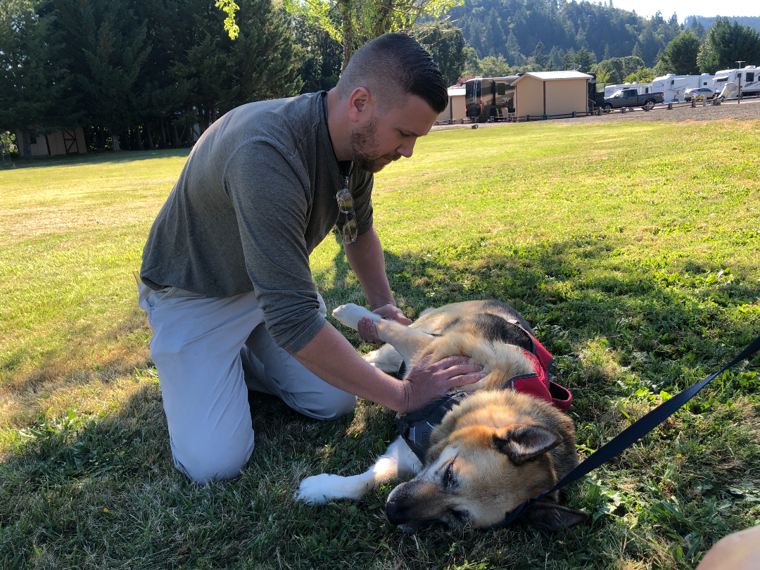 Alex from Rogue Canine Rehab Therapy in Oregon