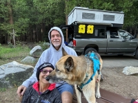 Nellie Goes Camping at Lake Tahoe