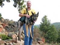 Help Support Large Dog with AST Get A Grip Harness