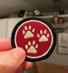 Tripawds 3 Paw Badge