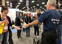 Tripawds Foundation Booth at WVC 2018