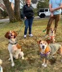 Triday 2024 Party Gathering with three-legged tripod dogs