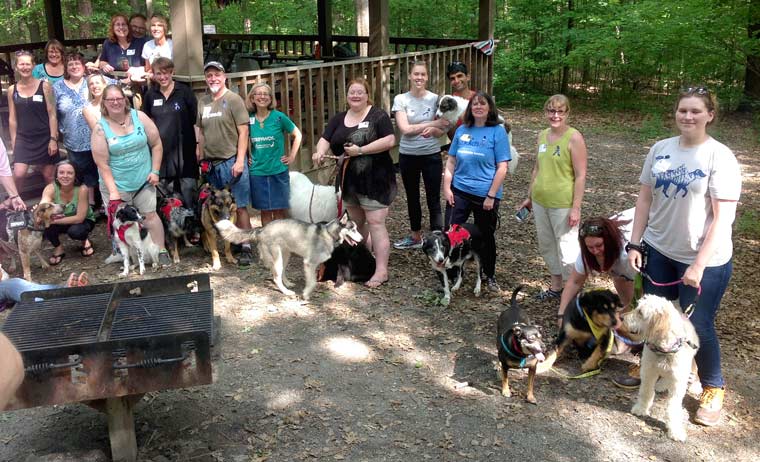 Tripawds Chapter Party in Virginia